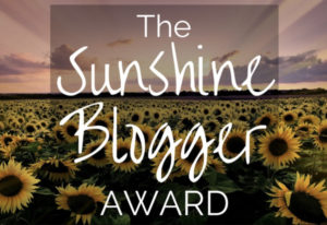 sunshine blogger award